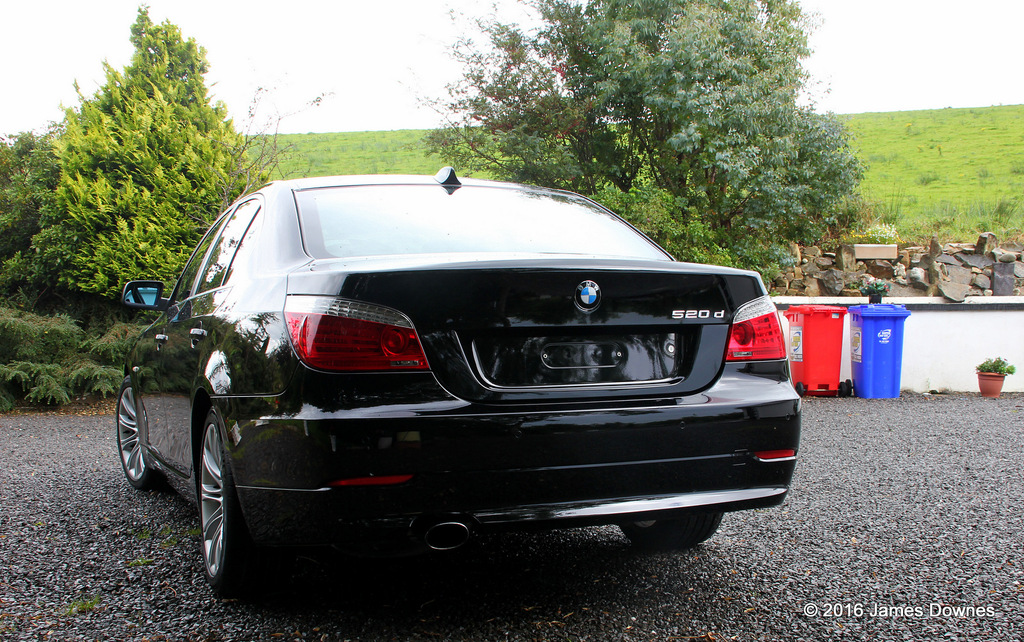 BMW (E60) 5 Series gloss enhancement detail, detailing,valeting, limerick,cork clare, kerry